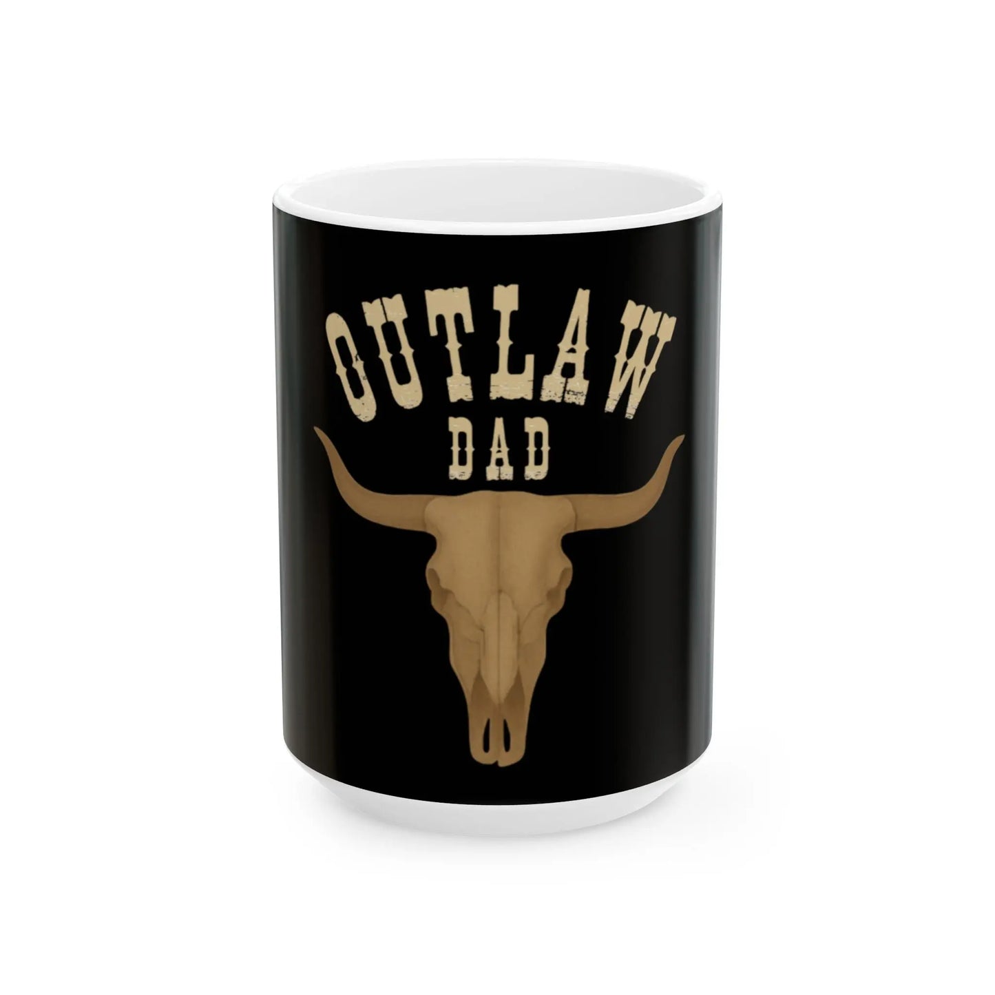 Outlaw Dad Mug Printify
