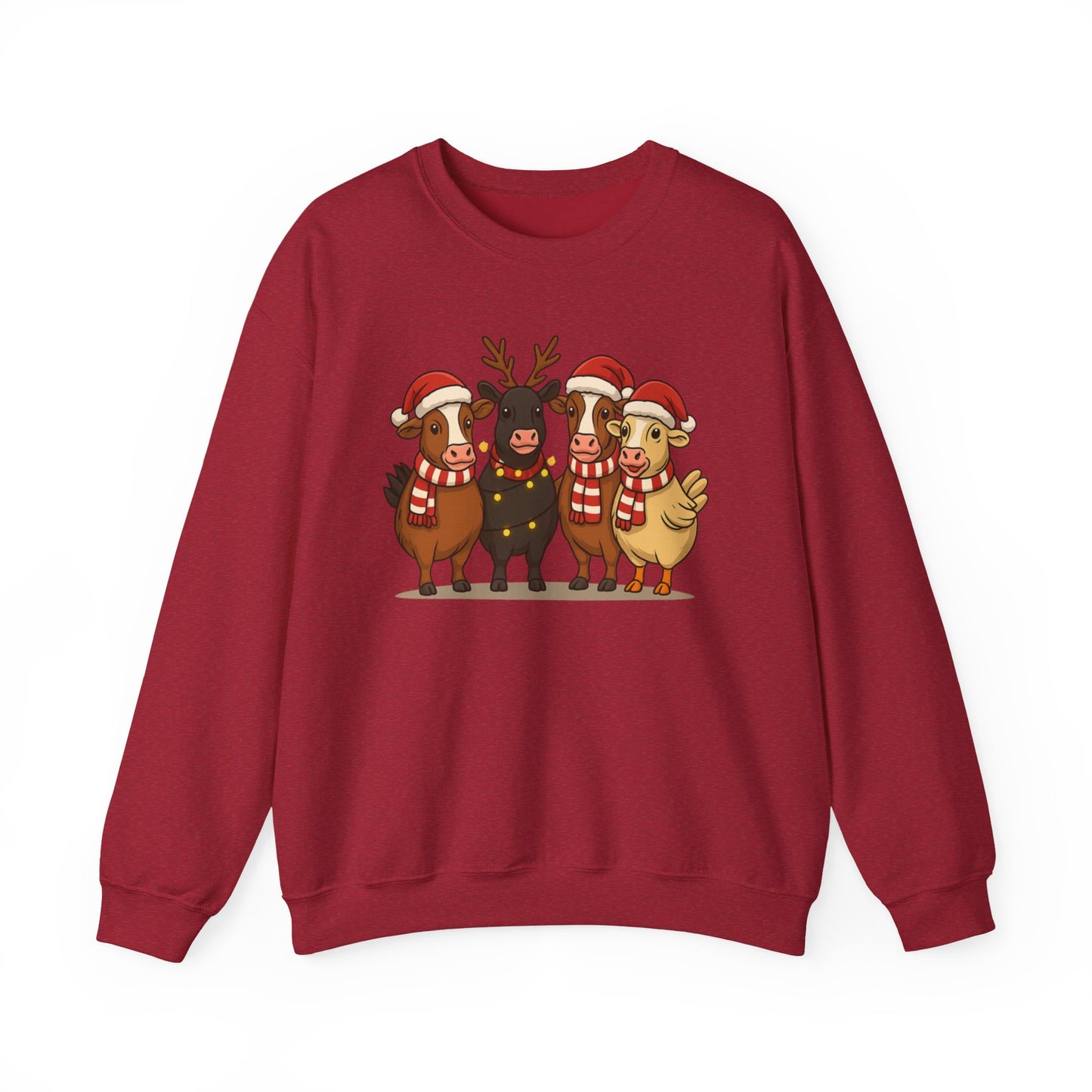 Holiday Farm Friends Crewneck