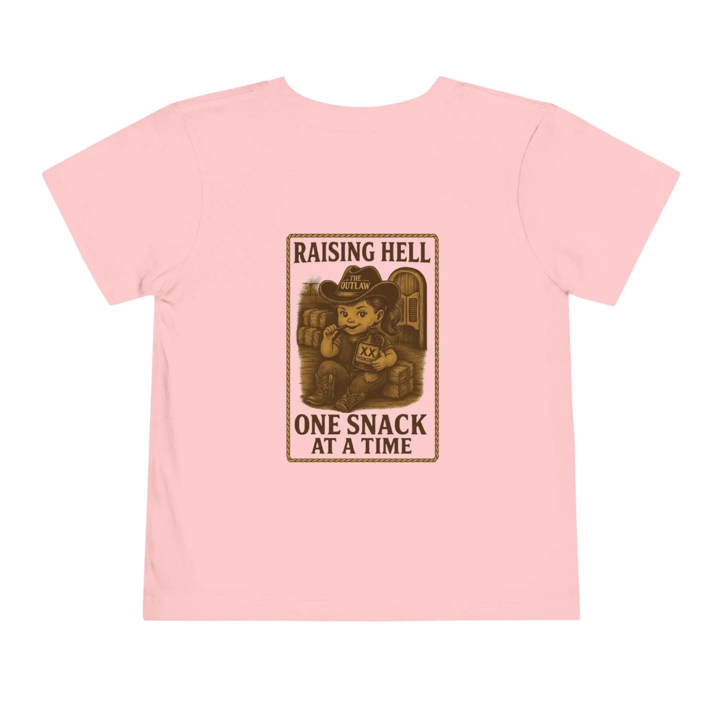Raising Hell & Snacks Cowgirl Tee Printify