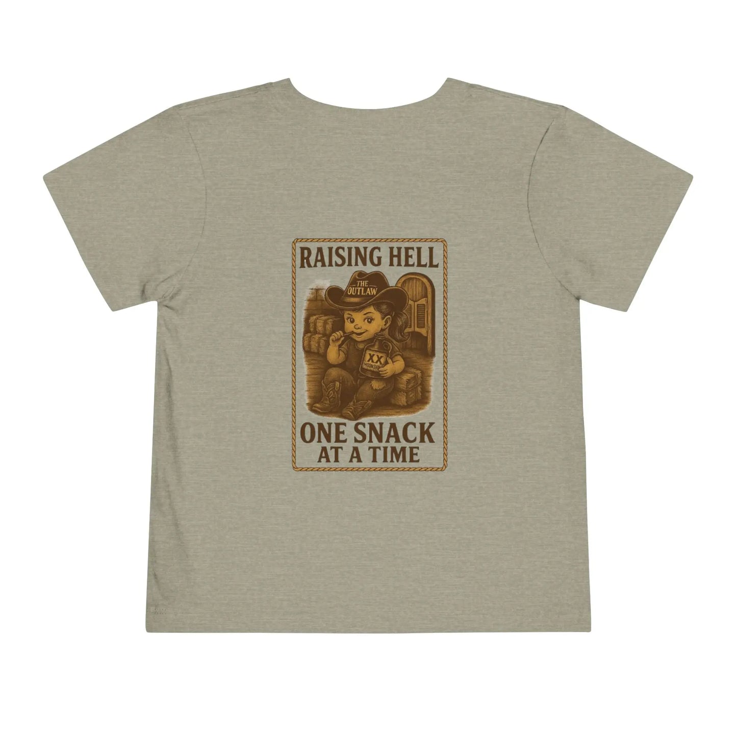 Raising Hell & Snacks Cowgirl Tee Printify