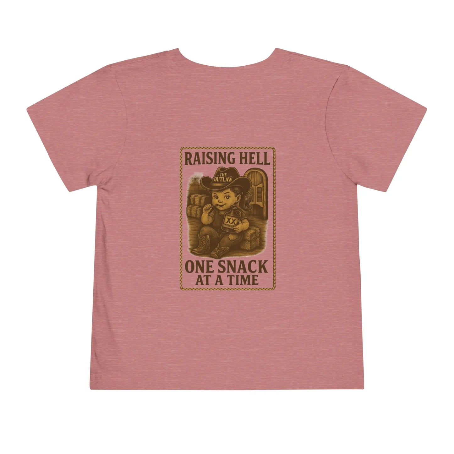 Raising Hell & Snacks Cowgirl Tee Printify