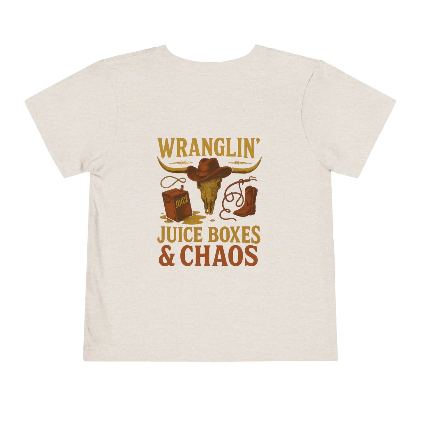 Wrangling Juice Boxes & Chaos Tee Printify