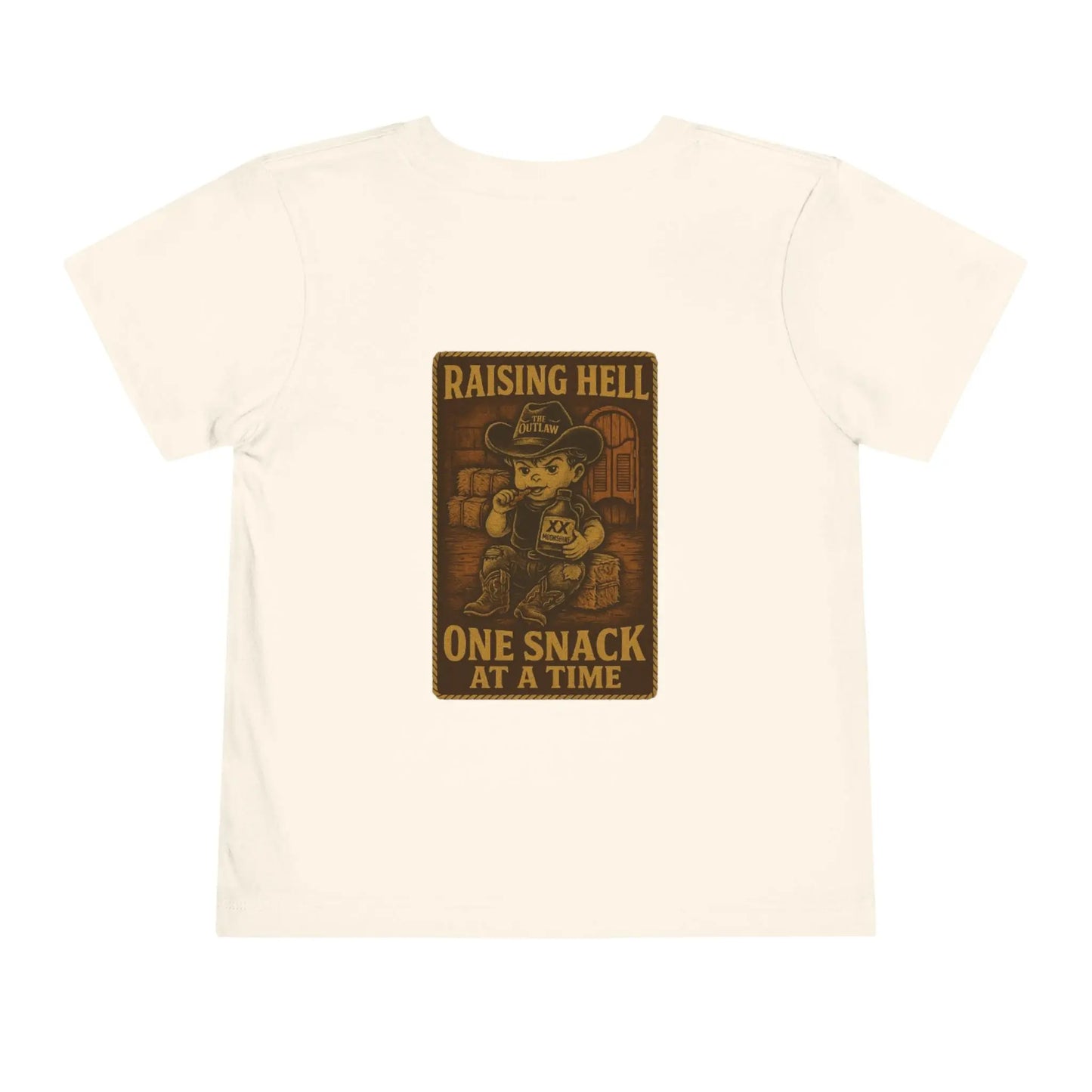 Raising Hell & Snacks Cowboy Tee Printify