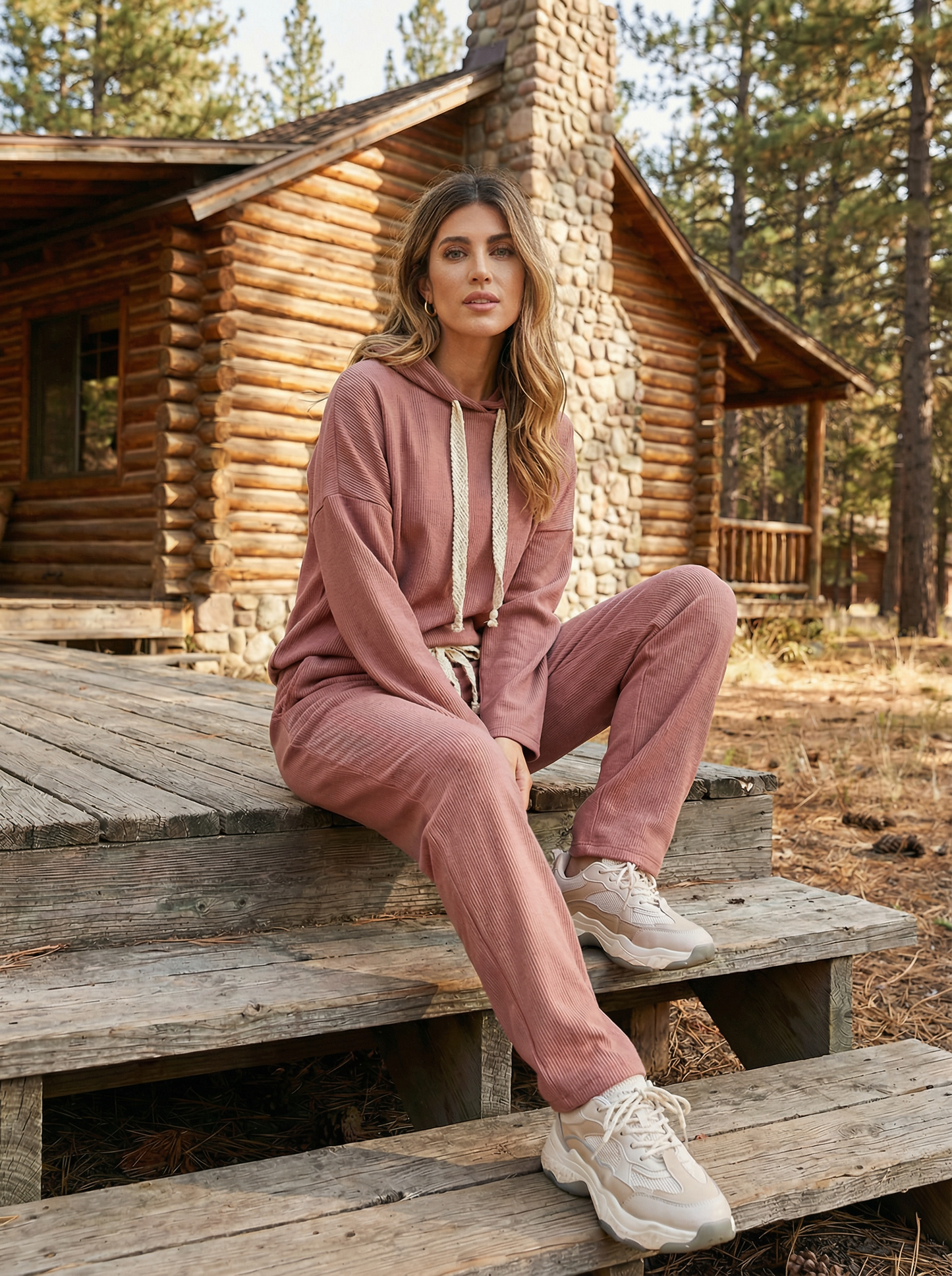 Corduroy Lounge Set