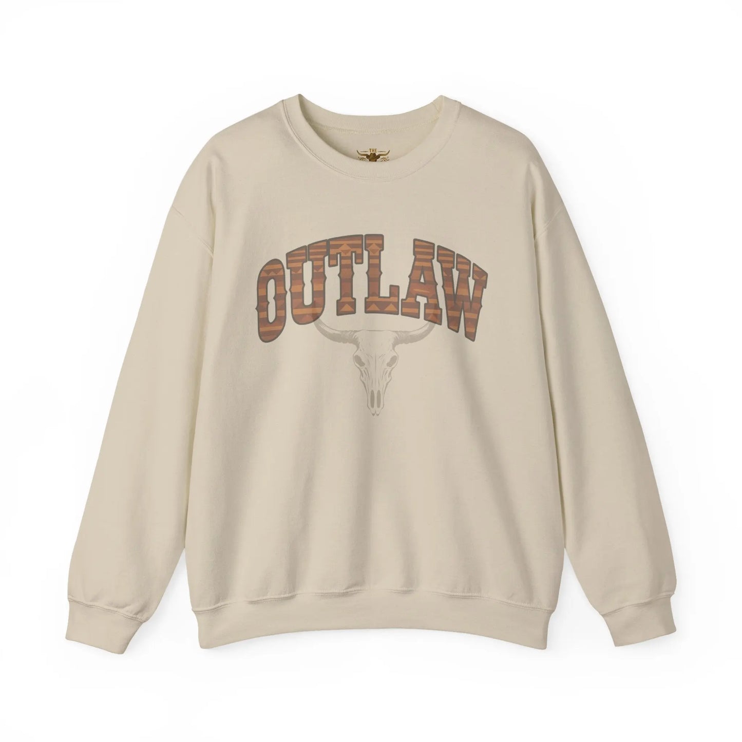 Crewneck Brown Aztec Printify