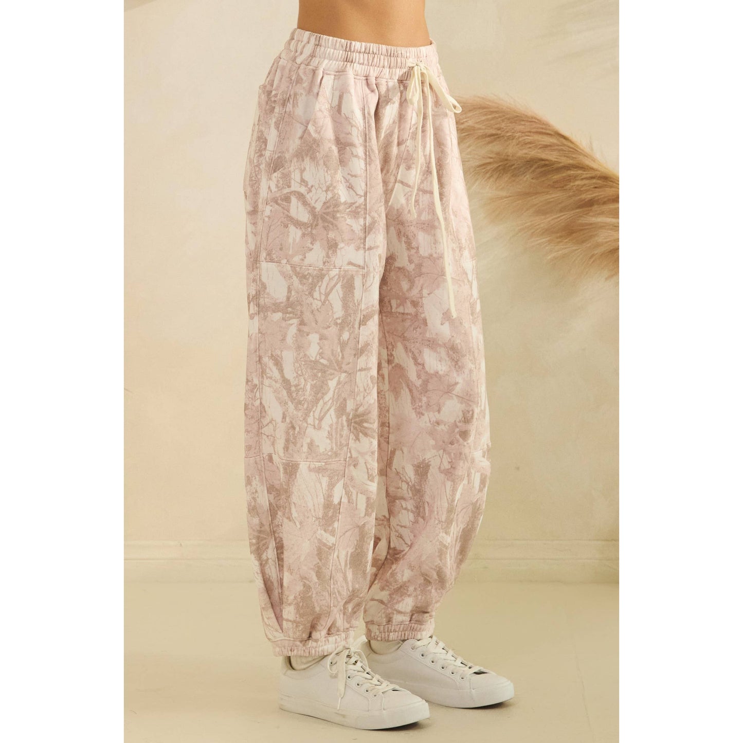 Camo Light Pink Joggers