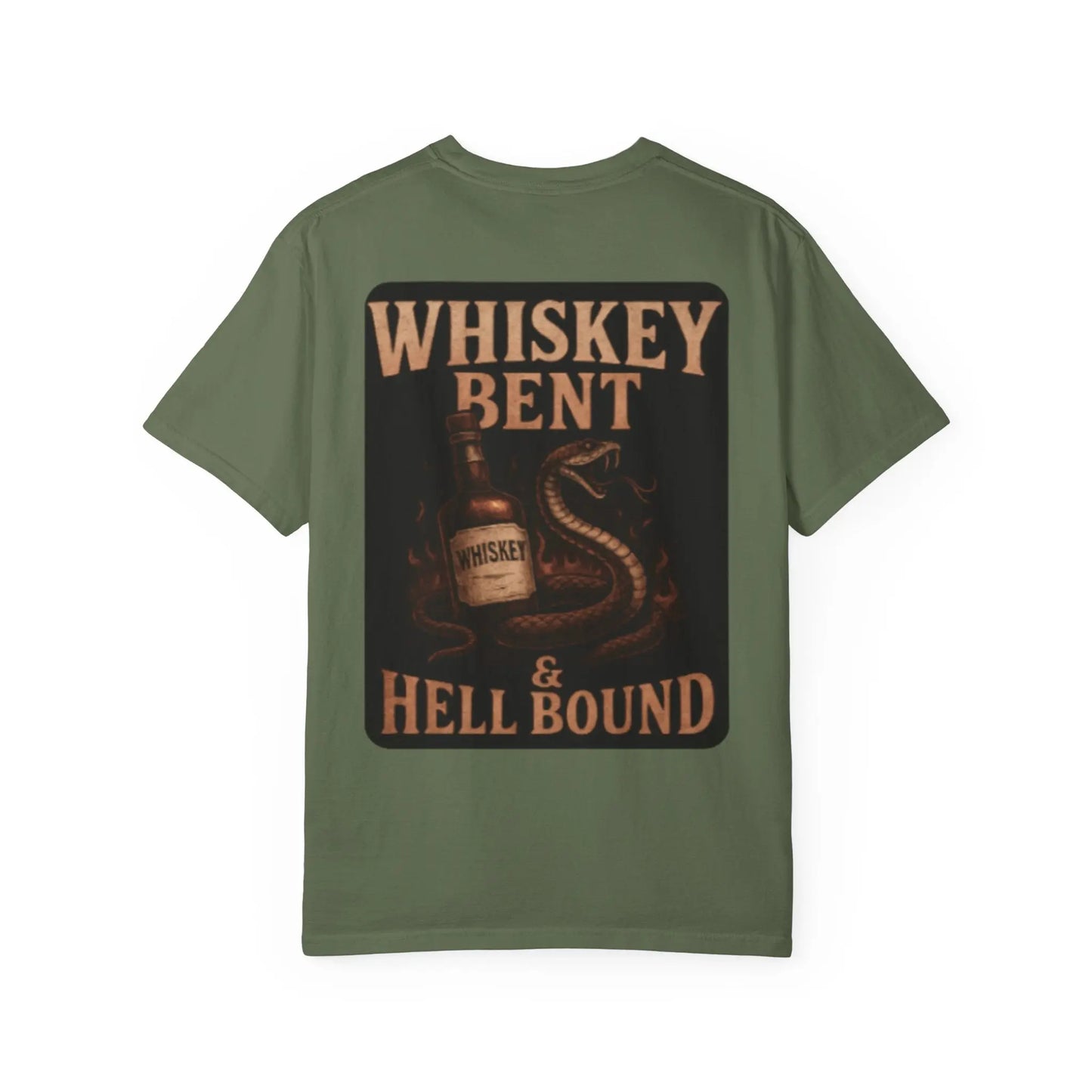 Whiskey Bent and Hellbound Tee Printify