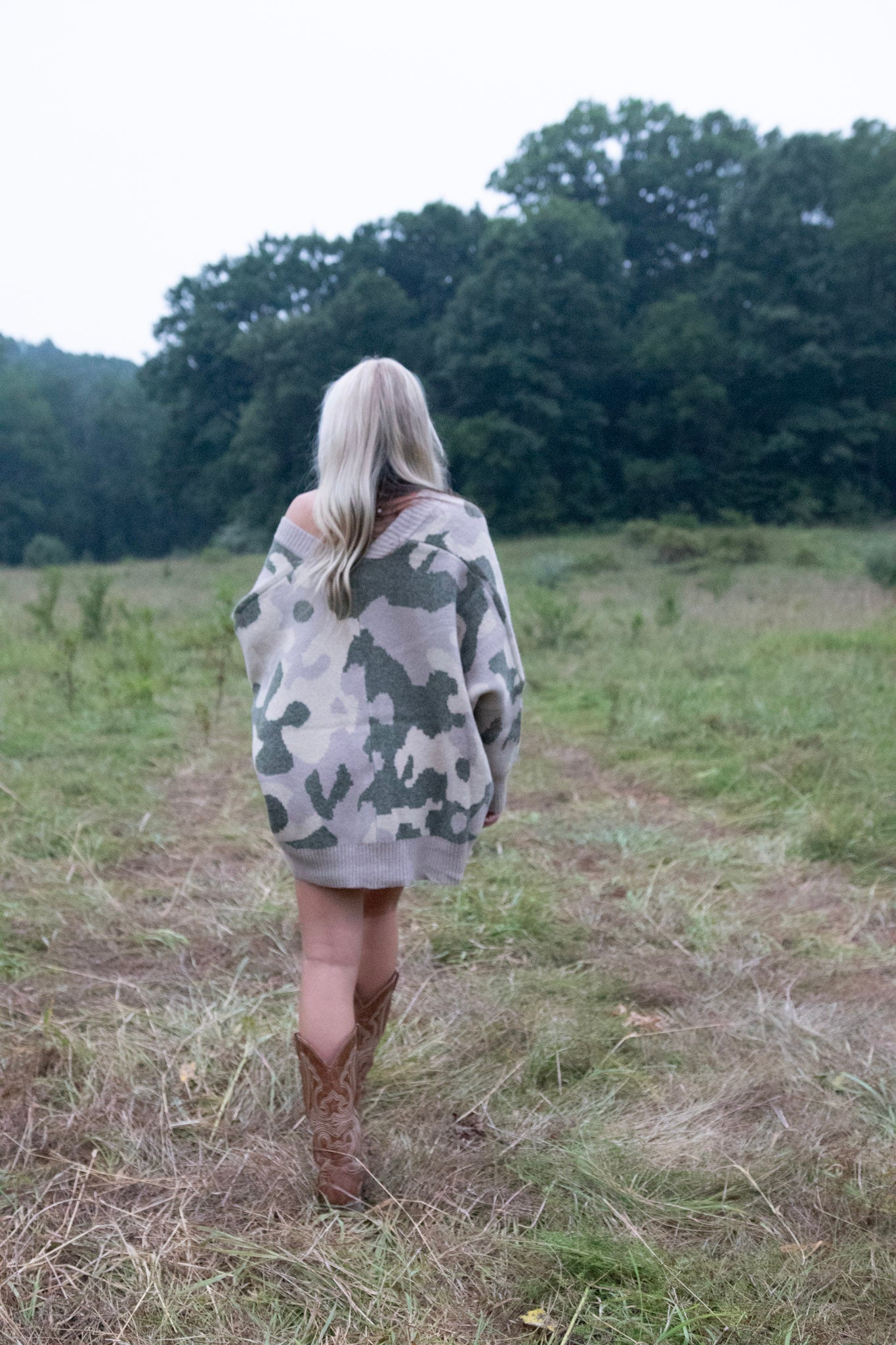 High Country Camo Cardigan