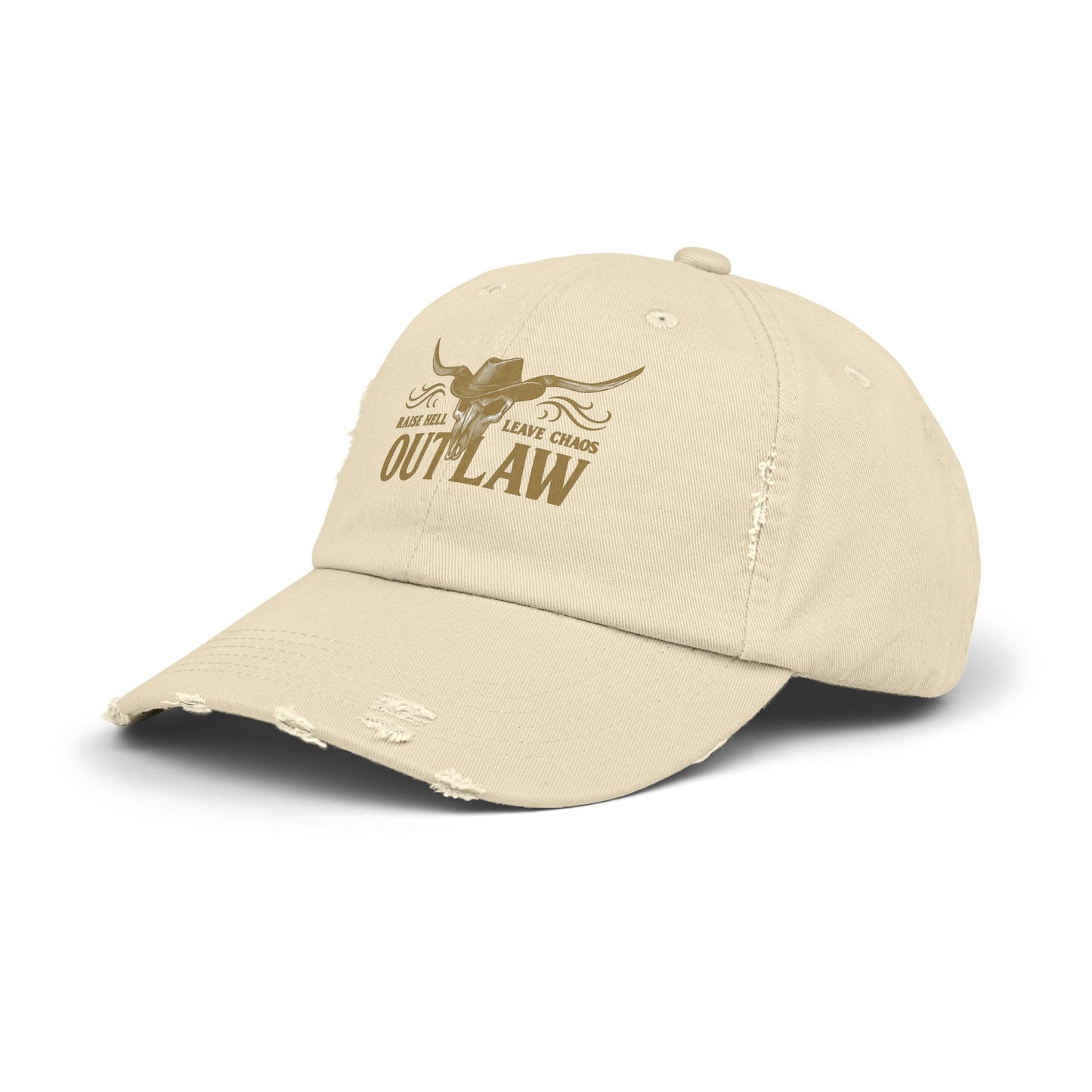 Outlaw Distressed Cap