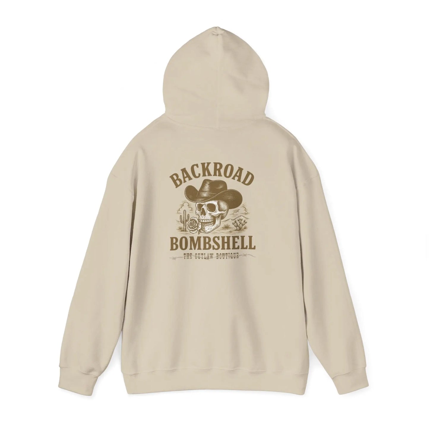 Backroad Bombshell Hoodie Printify