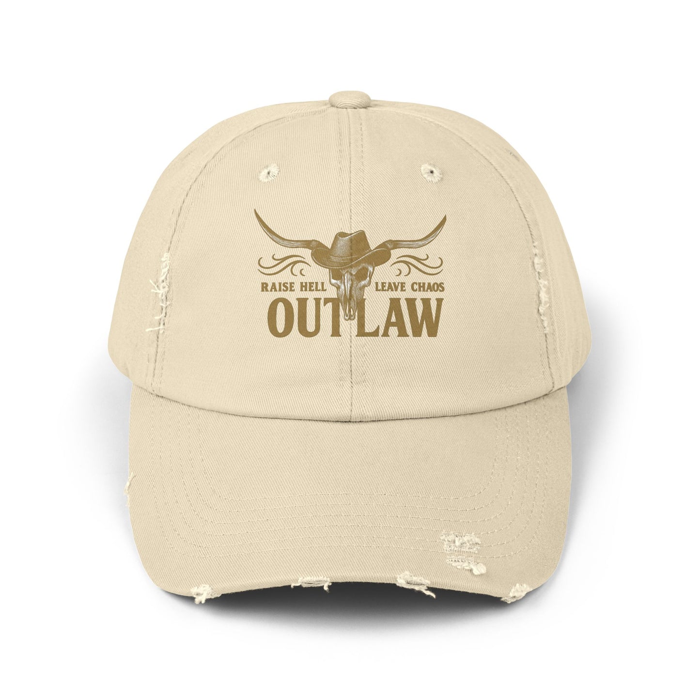 Outlaw Distressed Cap