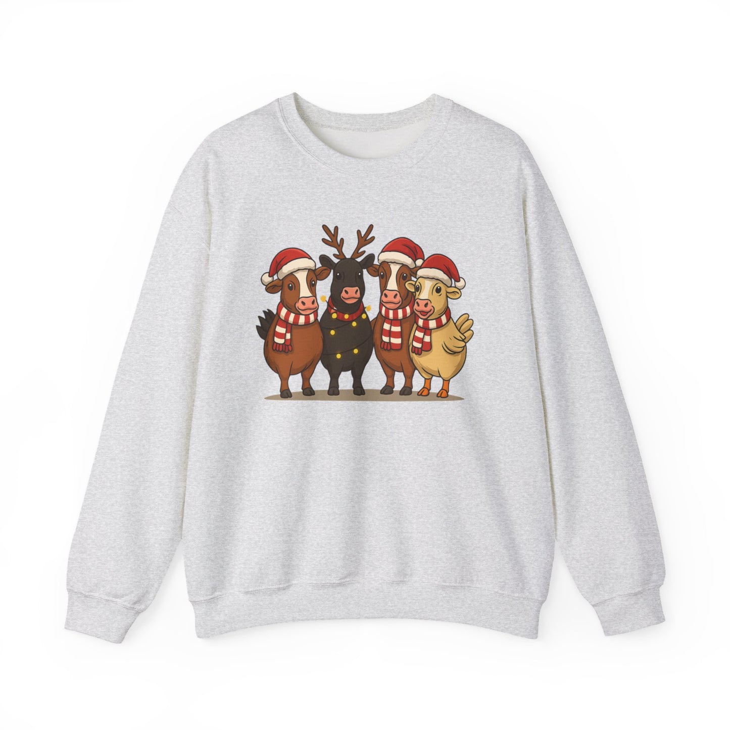 Holiday Farm Friends Crewneck