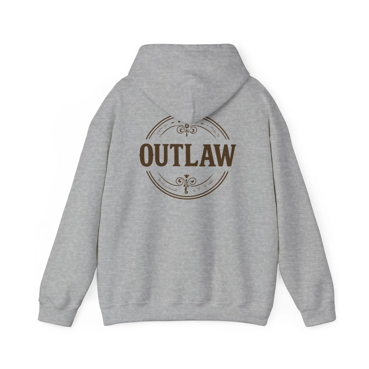 Outlaw Graphic Hoodie Printify