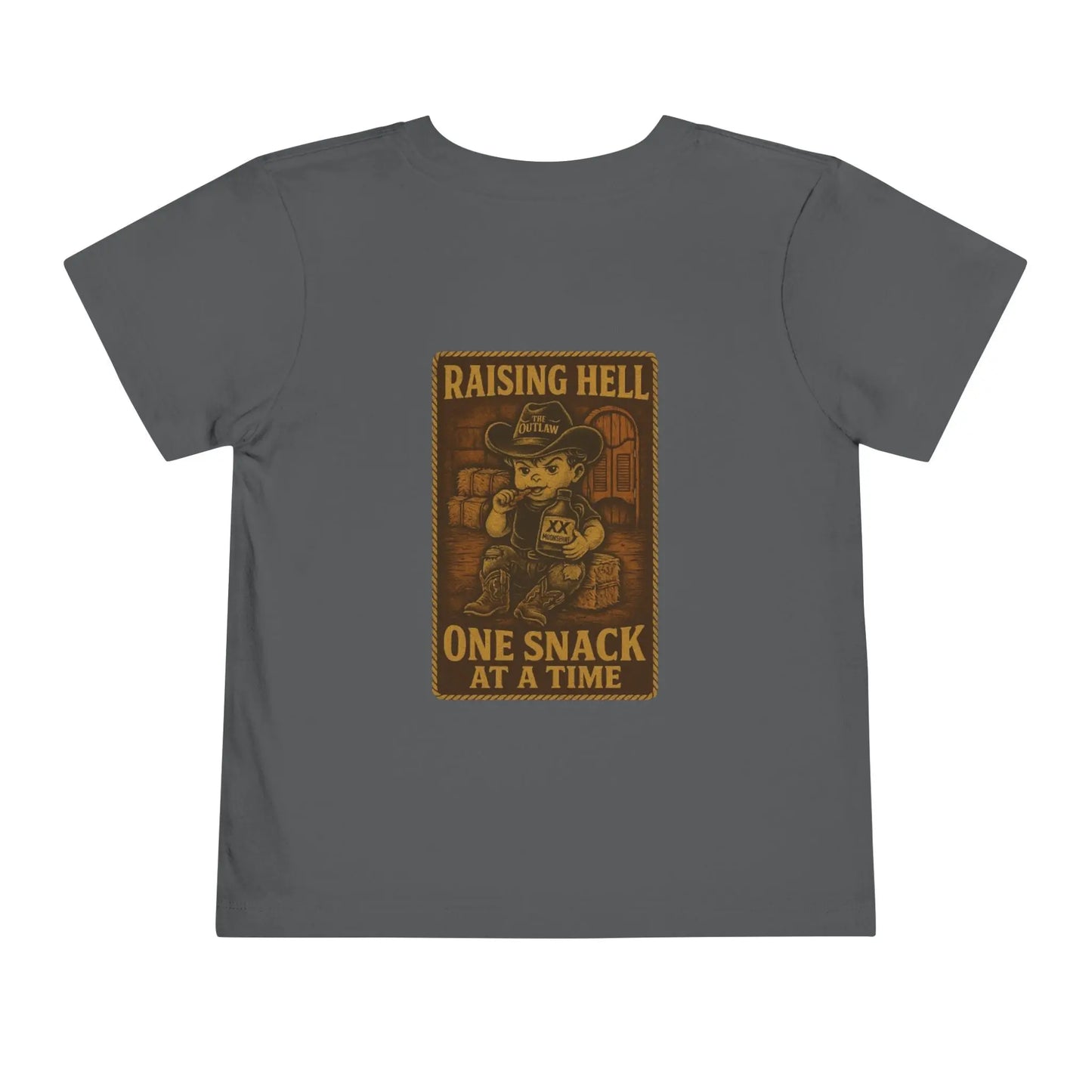 Raising Hell & Snacks Cowboy Tee Printify