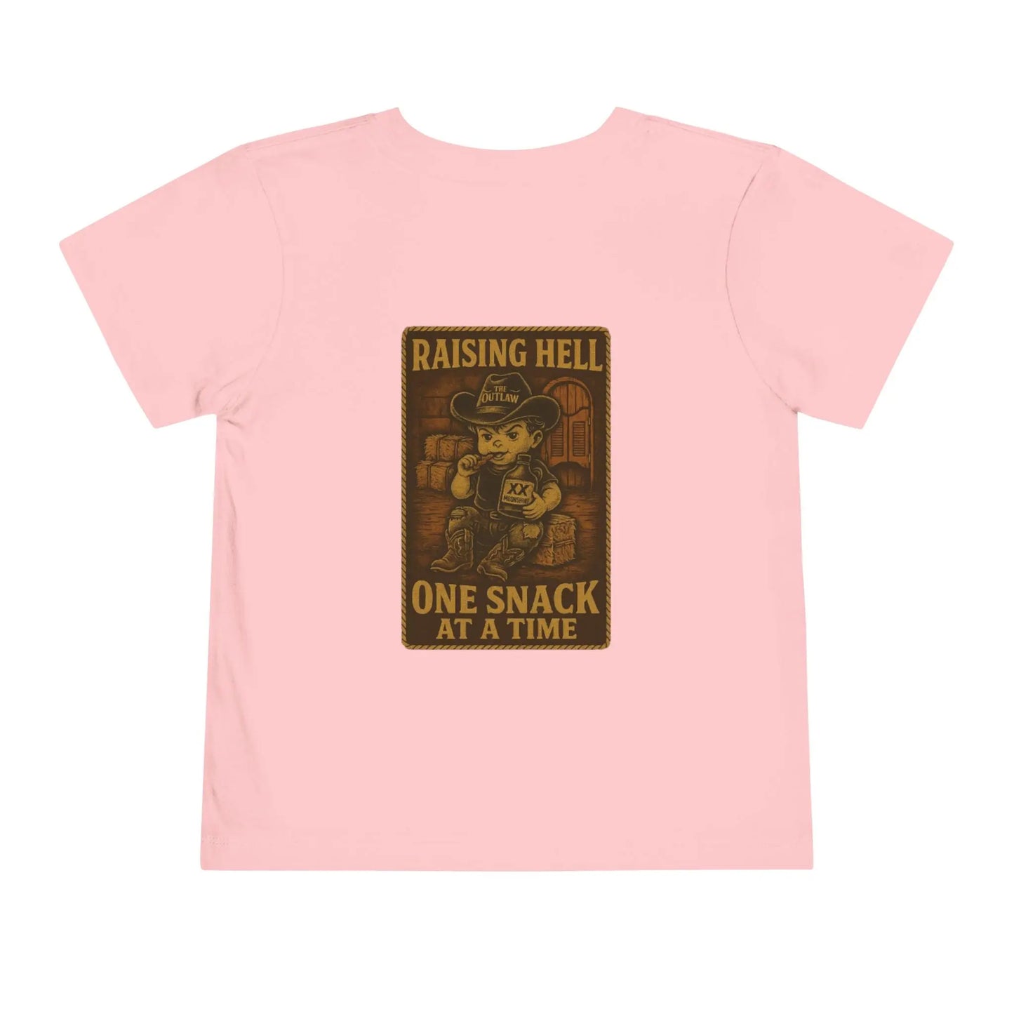 Raising Hell & Snacks Cowboy Tee Printify