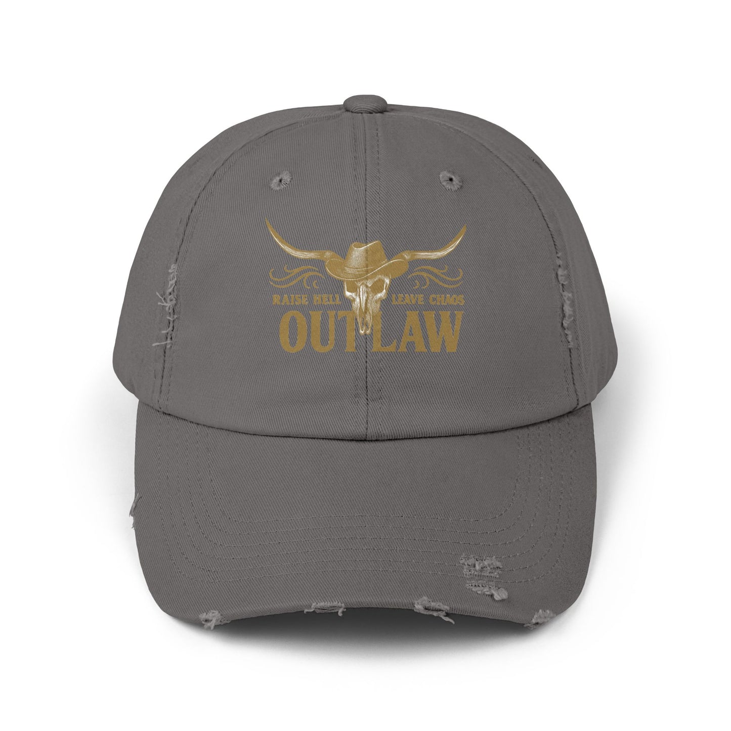 Outlaw Distressed Cap