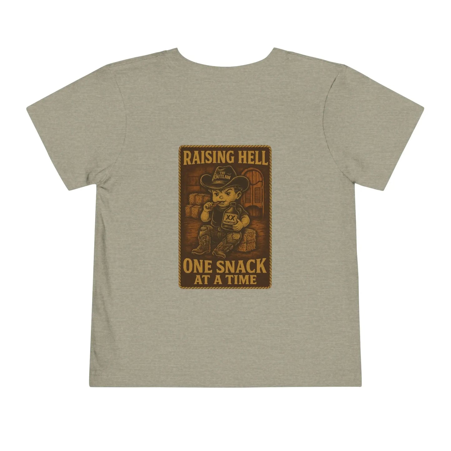Raising Hell & Snacks Cowboy Tee Printify