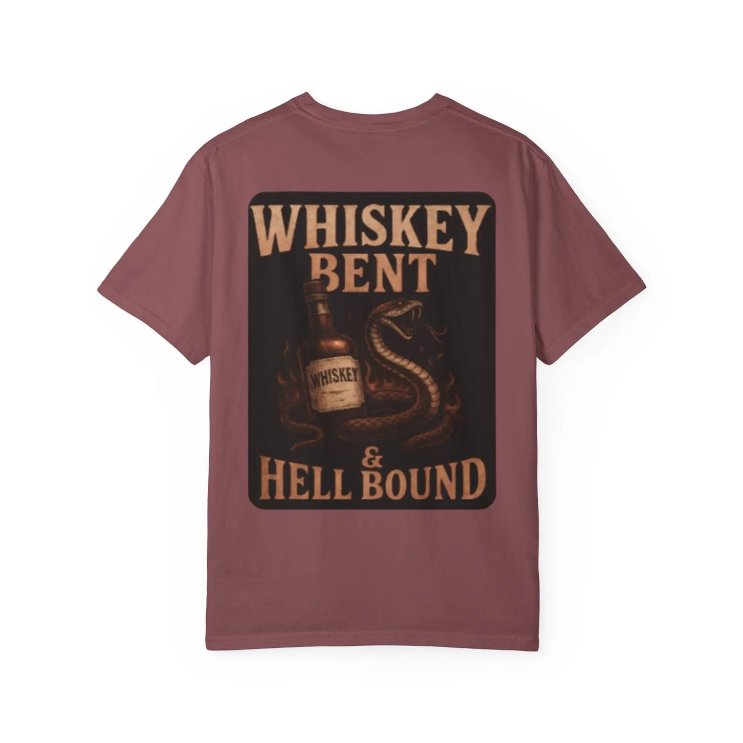 Whiskey Bent and Hellbound Tee Printify