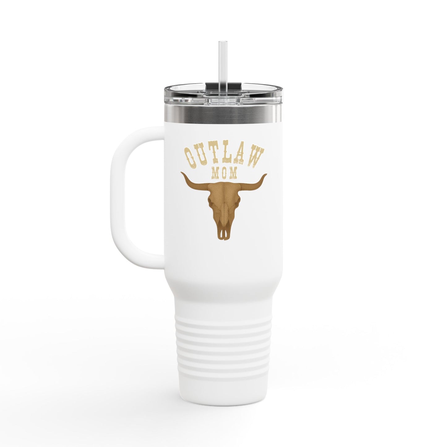 Outlaw Mom Insulated Travel Mug 40oz