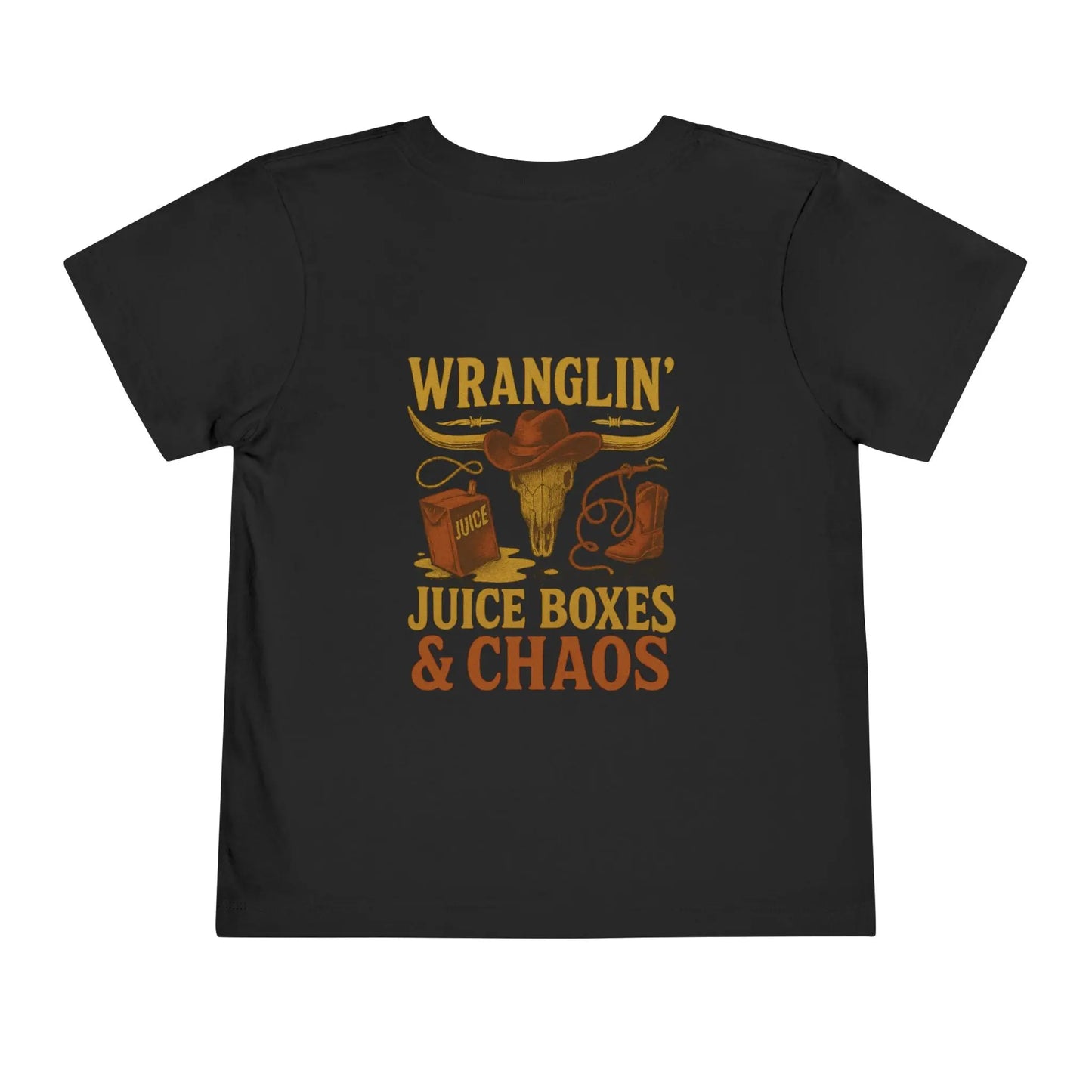 Wrangling Juice Boxes & Chaos Tee Printify