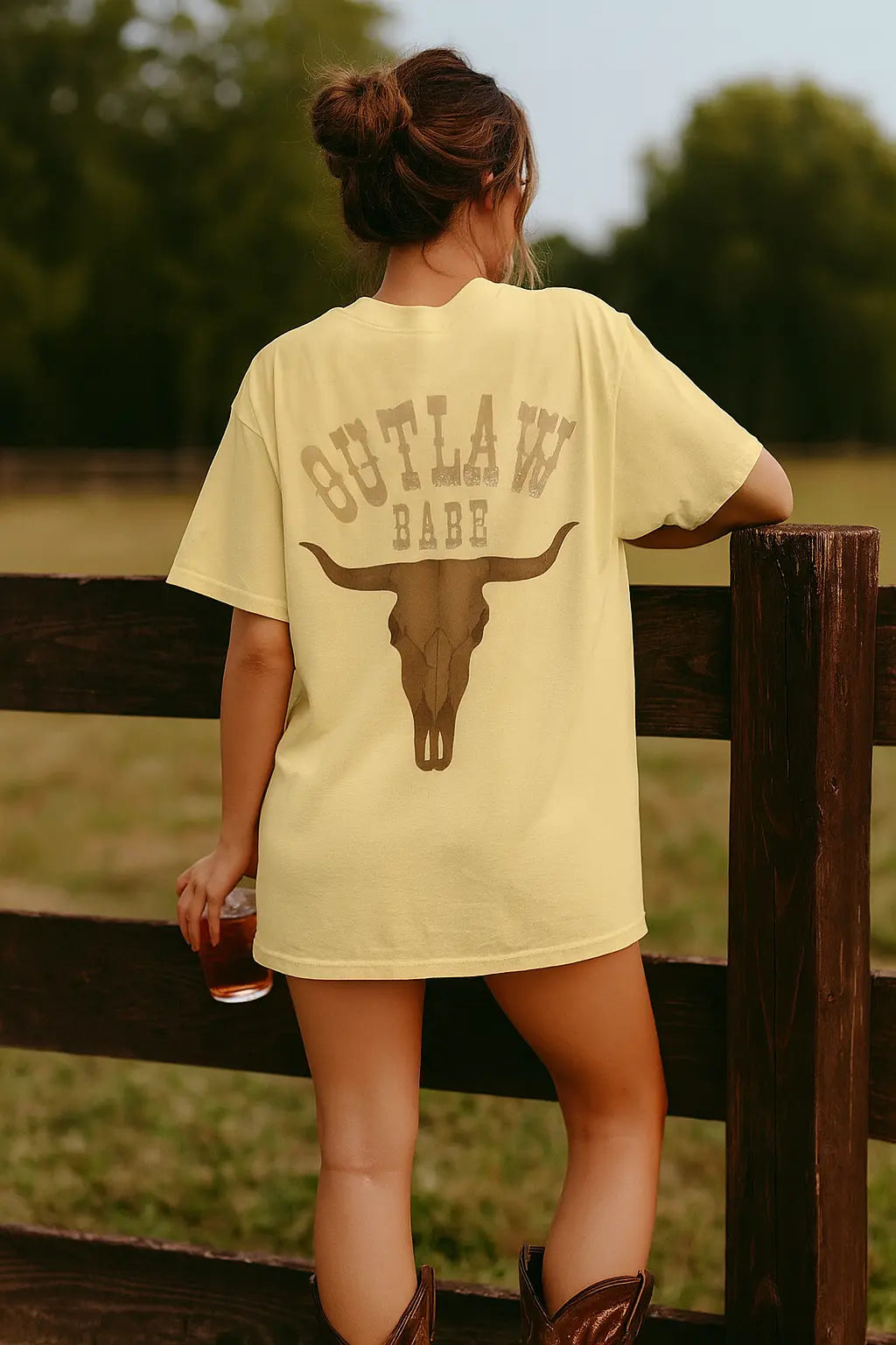 Outlaw Babe Tee Printify