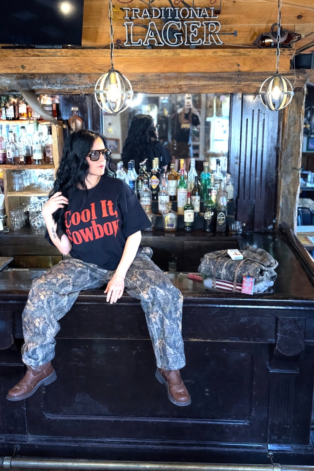 "Cool It Cowboy" Tee