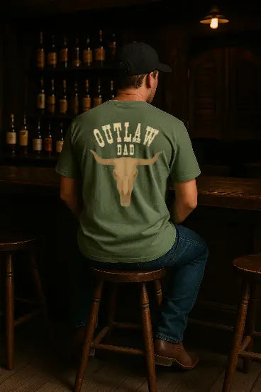 Outlaw Dad Tee Printify