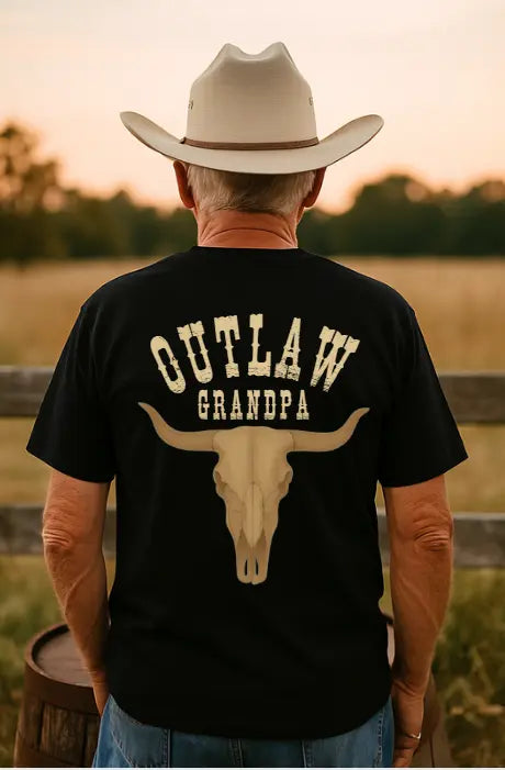 Outlaw Grandpa Tee Printify