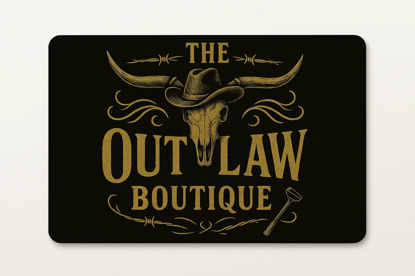 Outlaw Gift Card The Outlaw Boutique