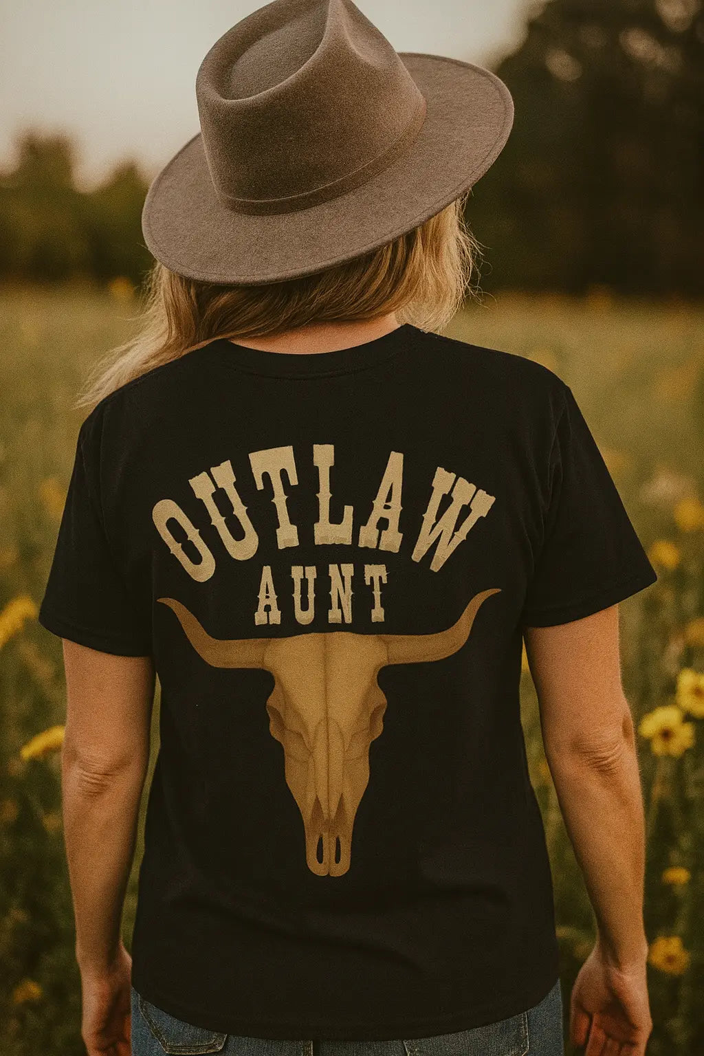 Outlaw Aunt Tee Printify