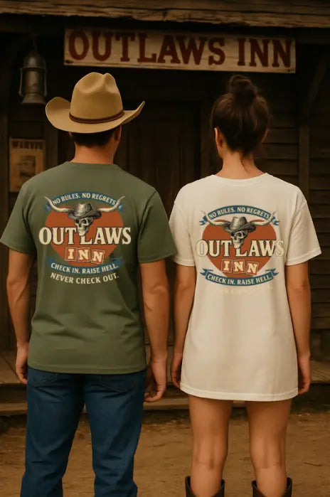Outlaws Inn Tee Printify