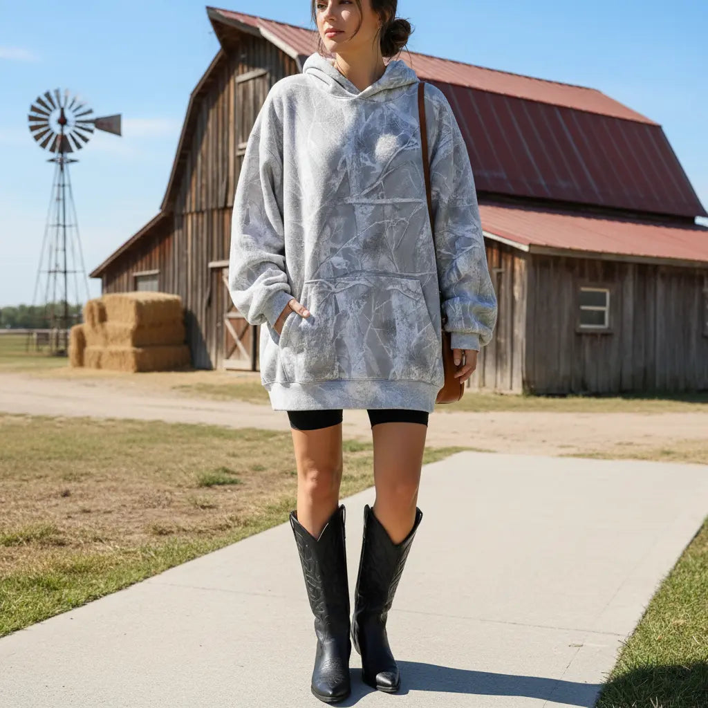 Outlaw Frost Camo Hoodie JUNIPER BLVD