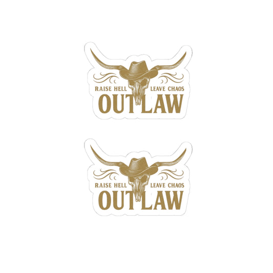 Sticker Outlaw Kiss-Cut Stickers