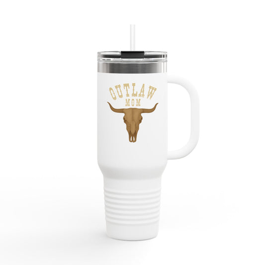 Outlaw Mom Insulated Travel Mug 40oz