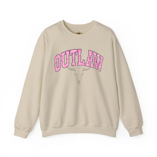 Crewneck Pink Camo Printify