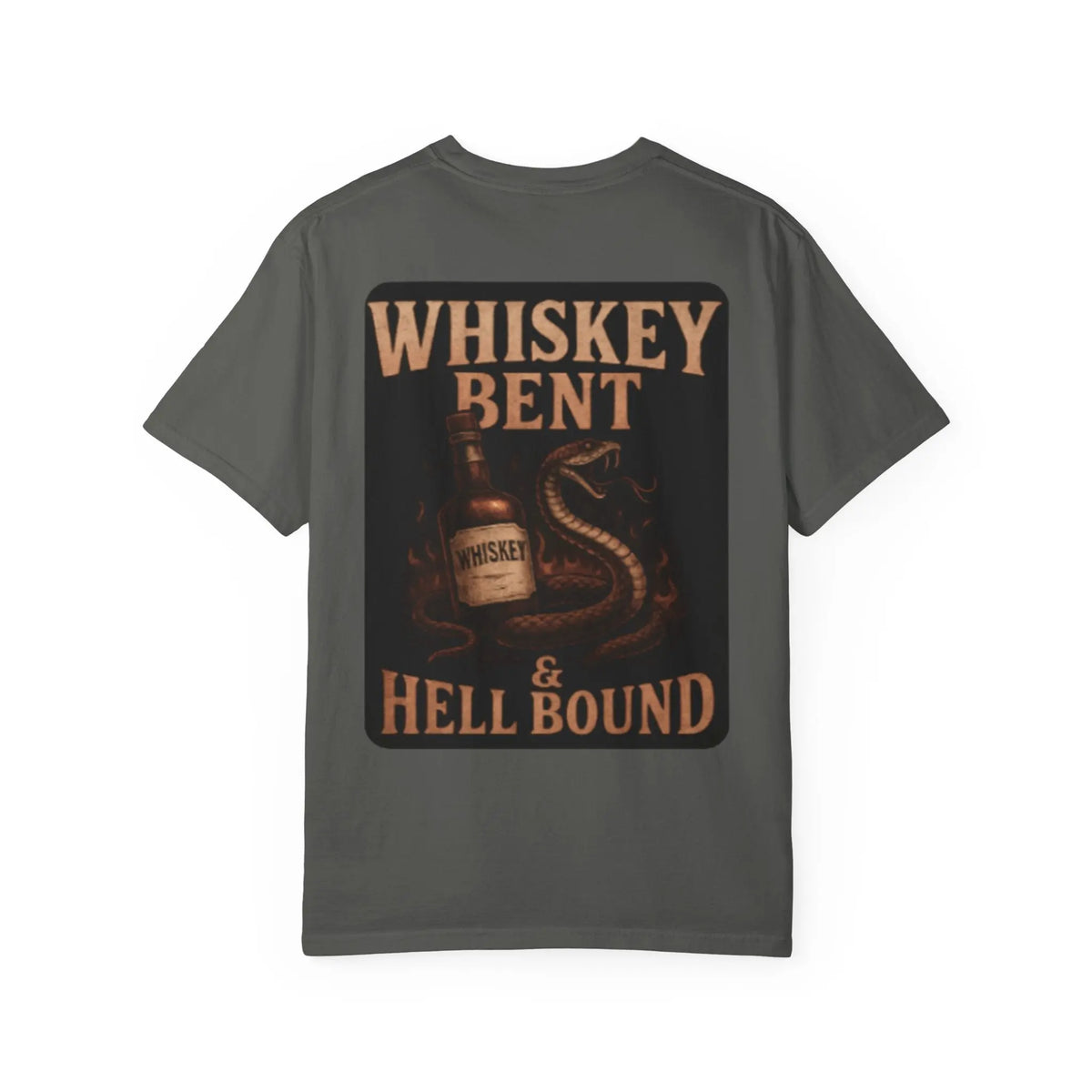 Whiskey Bent and Hellbound Tee Printify