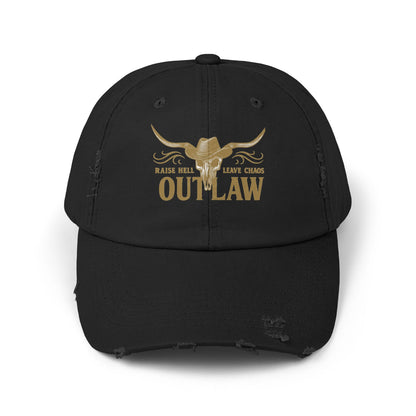 Outlaw Distressed Cap
