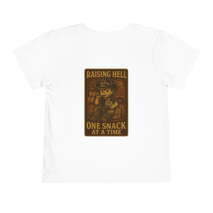 Raising Hell & Snacks Cowboy Tee