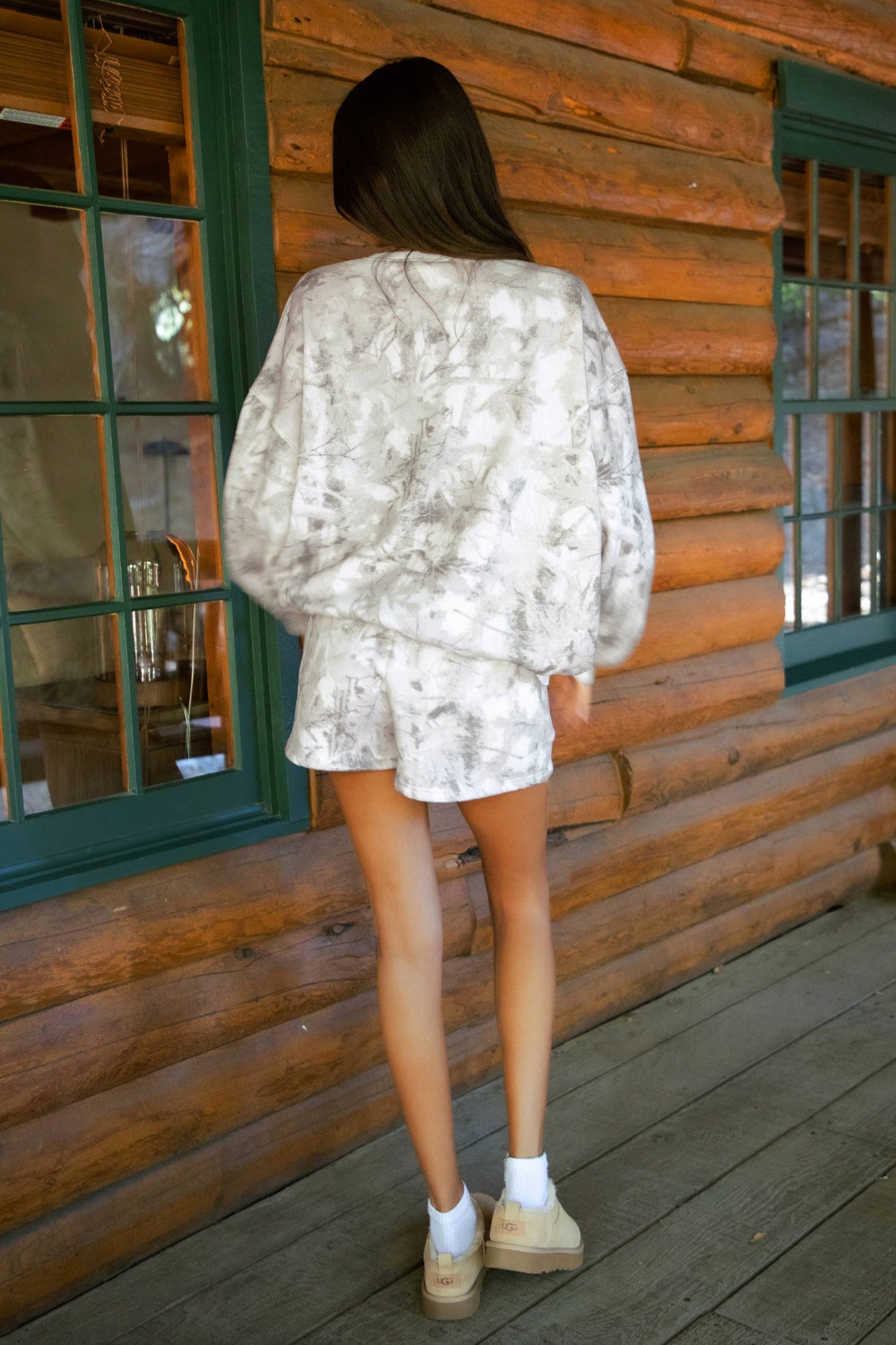 White Oak Camo Crewneck