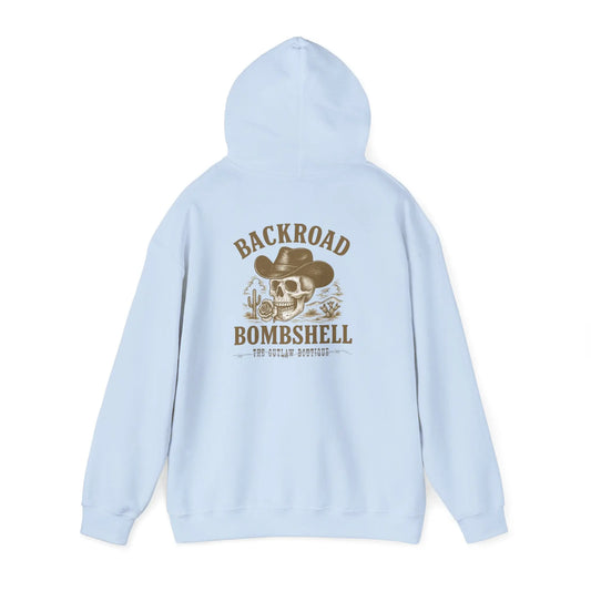 Backroad Bombshell Hoodie Printify