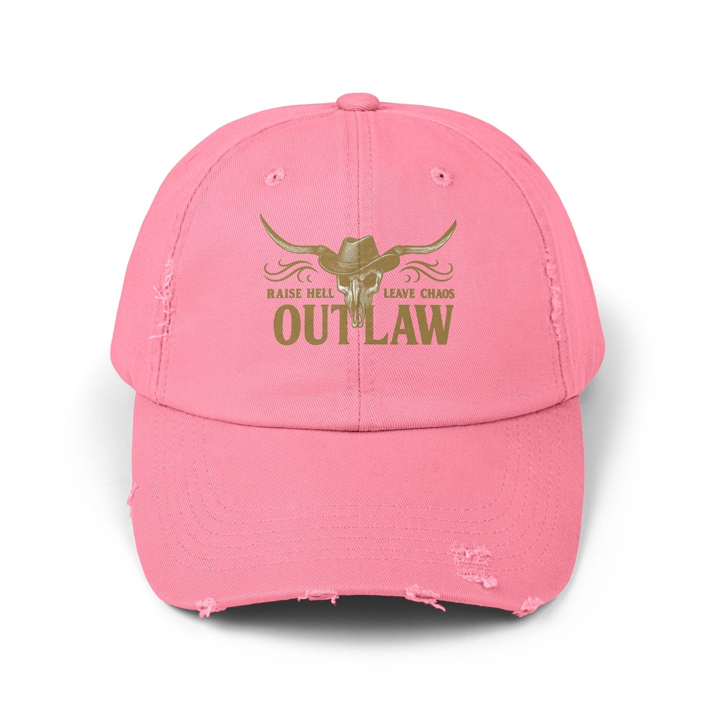 Outlaw Distressed Cap