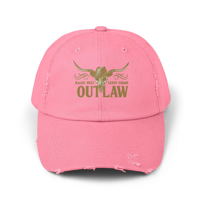 Outlaw Distressed Cap