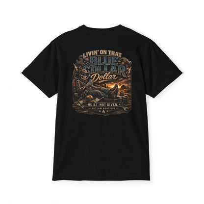 Livin’ on That Blue Collar Dollar Pocket Tee
