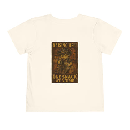 Raising Hell & Snacks Cowboy Tee