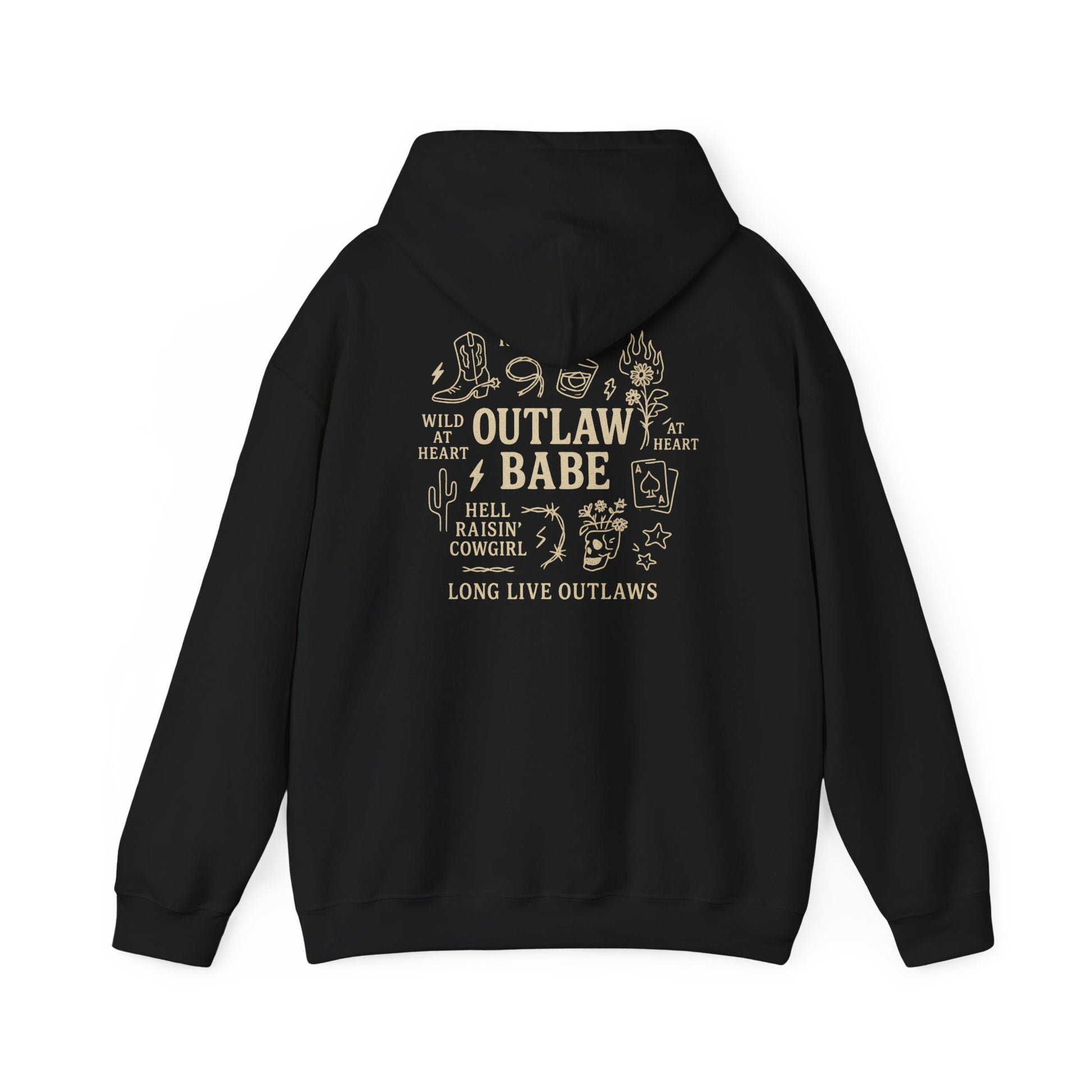Outlaw Babe Graphic Hoodie