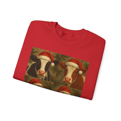 Holly Jolly Barnyard Crewneck