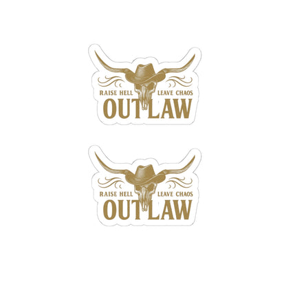 Sticker Outlaw Kiss-Cut Stickers
