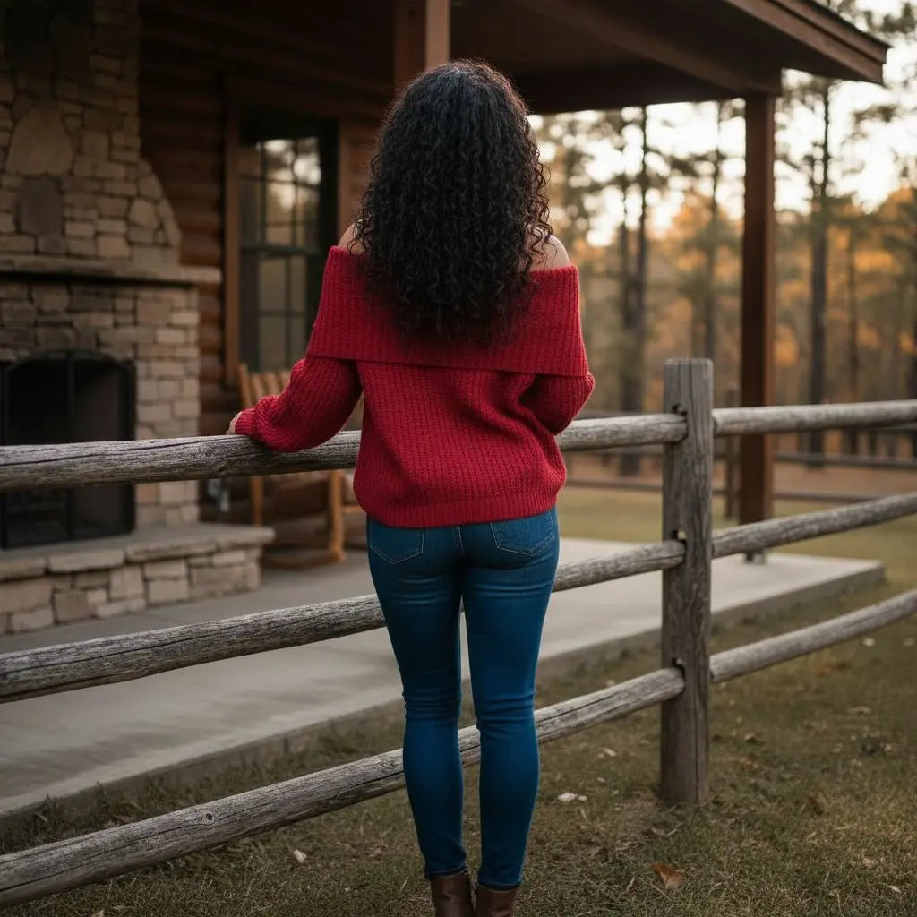 Racing Red Rebel Knit SHEWIN INC.