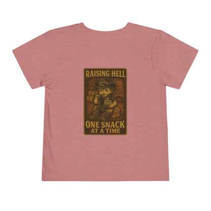 Raising Hell & Snacks Cowboy Tee