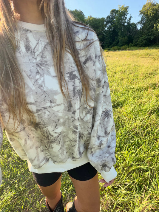 White Oak Camo Crewneck